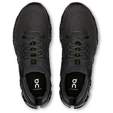 On Running Cloudswift kişi qaçış krossovkası – tam qara rəng — 4