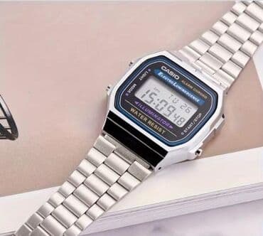 casio saa: Qol saatı, Casio, rəng - Gümüşü — 6