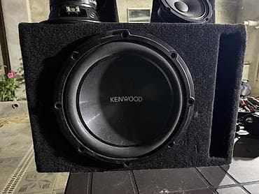 panel kamera: Avtomobil üçün səs sistemi komplekti - Subwoofer: Kenwood bas dinamik — 7