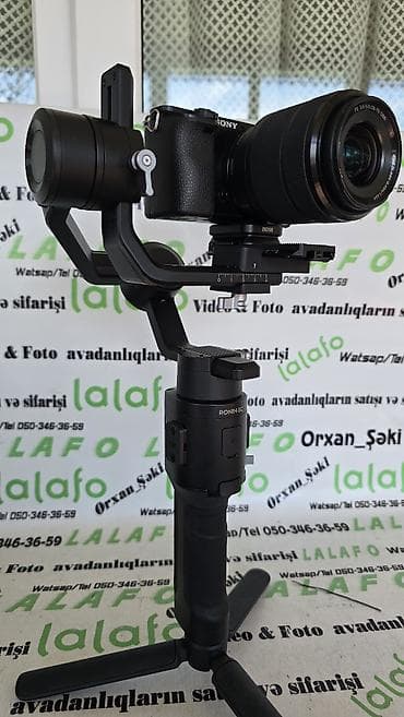 işlənmiş printer: DJI Ronin-SC üzərində Sony A6000 və sony 28-70 abiyektif lə tam — 4