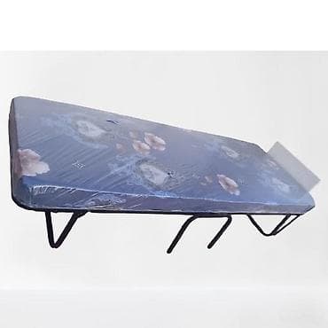 Новый, Раскладушка с матрасом at lalafo.az Новый, Раскладушка с матрасом