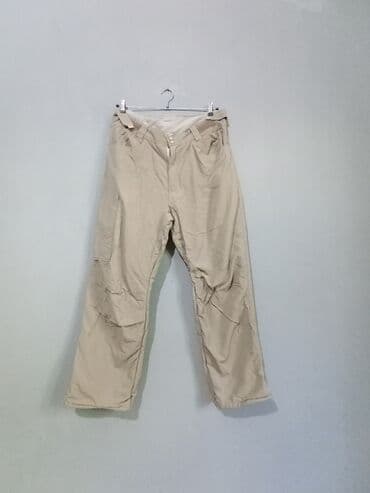 прокат мужских костюмов в баку: Raboci plasovkaBej rəngli kişi şalvarı - Klassik düz kəsim, geniş — 2