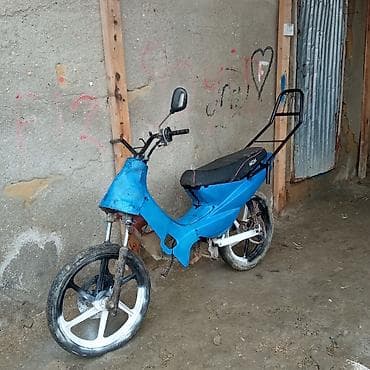 saipa disk: Moped/skuter – mavi rəng, şəhər içi gedişlər və yüngül daşıma üçün — 7