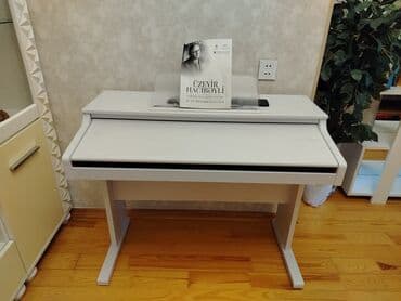 kontakt home sintezator: Rəng: ağ, klassik dizaynlı elektron piano Korpus: üst qapaqlı — 2