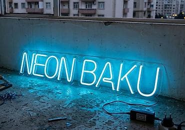 reklam cap: Neon reklamların yığılması (Sifarişlə) istədiyiniz dizaynda neon — 1