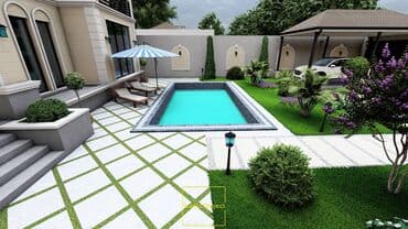 plastik qapi pencere qiymeti: Landşaft dizaynı *Villaların, Bağ evlərinin, Park, Xiyaban və.s — 23