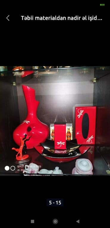 Qədəhlər, Xrustal, 6 ədədli dəst — 14