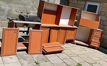 Mətbəx mebel dəsti – modullar şəklində - Material: laminat/MDFlam