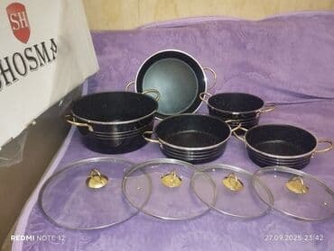 xonça şəkli çəkmək: 3 lt 10 32 sm derin tava 20m qapağı hər ikisinə geden dest ucuz — 4