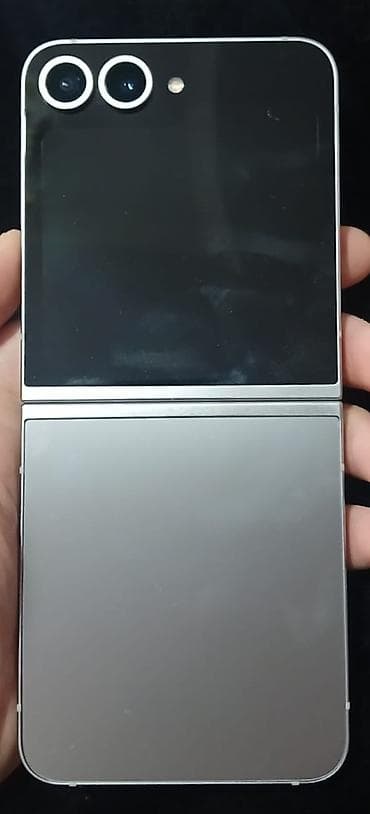 samsung 1202: Samsung Z Flip, 256 ГБ, цвет - Серебристый, Face ID — 4