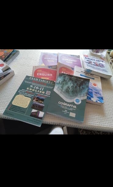 Velosiped ehtiyyat hissələri: DİM və digər nəşrlərdən ibarət hazırlıq kitabları dəsti hamısı — 1