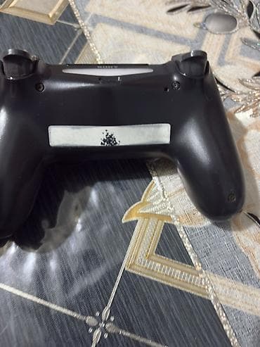 Видеоигры и приставки: PlayStation DualShock 4 (PS4) gamepad – orijinal dizayn, qara rəng — 8