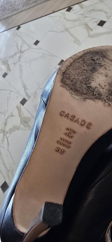 sapaskiler: Qadın dizdən yuxarı çəkmə – Casadei, 39 ölçü - Brend: Casadei — 4