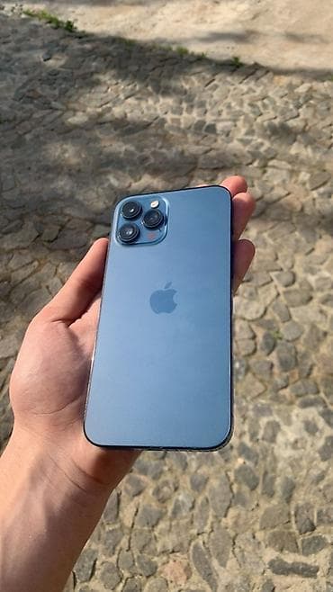 IPhone 12 Pro Max, 256 GB, Pacific Blue, Face ID