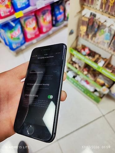 iphone se ekran: IPhone SE 2020, 64 GB, Qara, Barmaq izi — 7