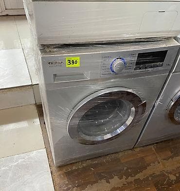 xiaomi 12 t pro: Galanz markalı, gümüşü rəngdə, öndən yükləməli paltaryuyan maşın — 1