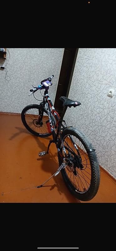 wolf velosiped: Dağ velosipedi – Sport 2401 (qara/qırmızı) Xüsusiyyətlər: - Çərçivə — 5