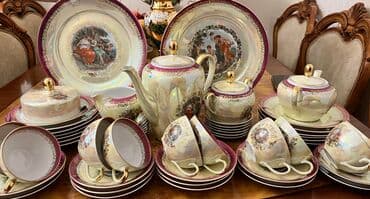 çaşqa: Çay dəsti, Farfor, Madonna, 12 nəfərlik, Almaniya — 1