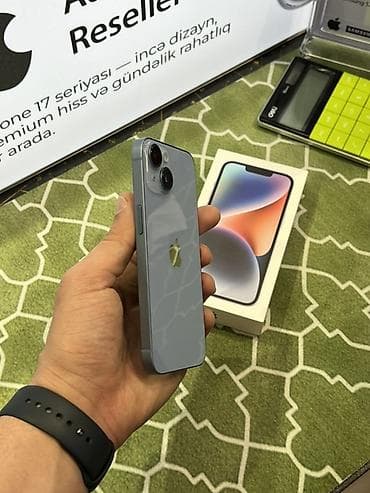 apple komputer: IPhone 14, Mavi, Face ID — 7