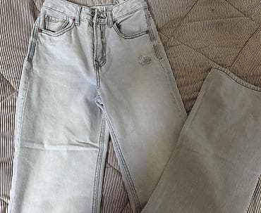 Джинсы: Джинсы, Stradivarius, цвет - Серый — 5