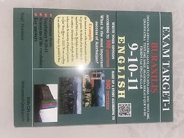 orfoepiya lüğəti: Məhsul: “EXAM TARGET-1 – ENGLISH 9-10-11” hazırlıq kitabı Təsvir: - — 1