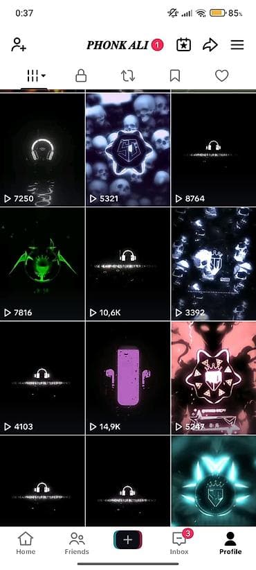 Əməkdaş axtarışı (vakansiyalar): Xidmət: TikTok üçün “phonk/visualizer” qrafik videoların hazırlanması — 2