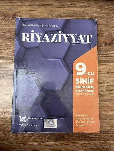 informatika toplu pdf 2025: Riyaziyyat 9-cu sinif, 2023 il — 1