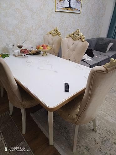 ucuz stular: Для гостиной, цвет - Бежевый Стул — 3