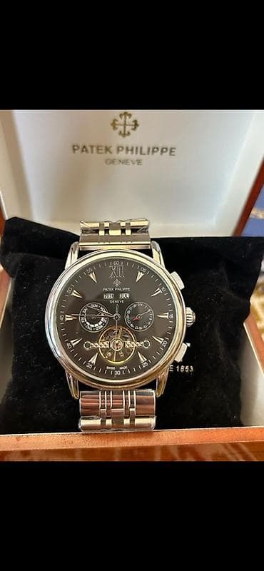 patek saat: Yeni, Qol saatı, Patek Phillipe, rəng - Qara — 2