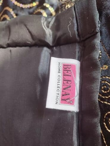 divan üzü: Для кровати цвет - Черный Покрывало — 9