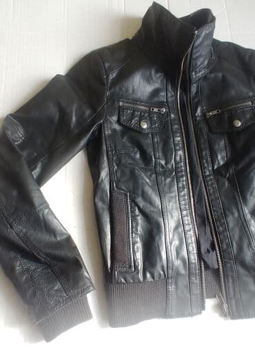 dəri jaket: Dəri kurtka, ONLY, XS — 6