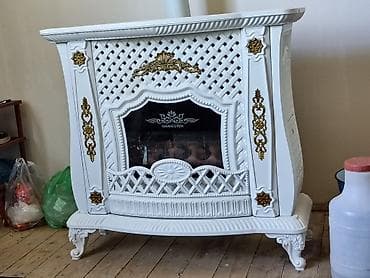 Kamin Peçi, Yeni, yanacaq - Qaz