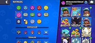 brawl stars 2: Brawl Stars oyun hesabı – yüksək inkişaf etmiş profil - Kupa: 85,212+ — 3