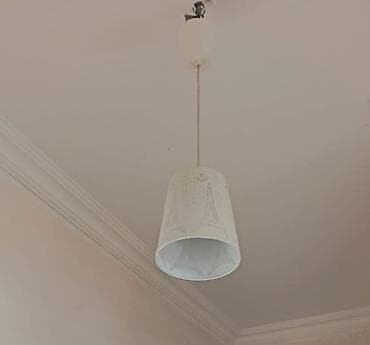 lüstur: Çılçıraq, 1 lampa, Plastik — 1