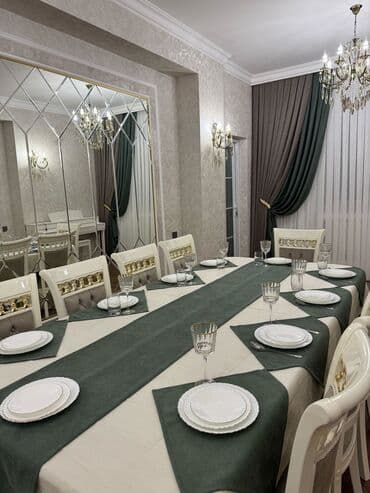 maqnit perde: Zərif ağ tül pərdə, üzərində incə naxışlarla bəzədilib. Otağınıza — 12