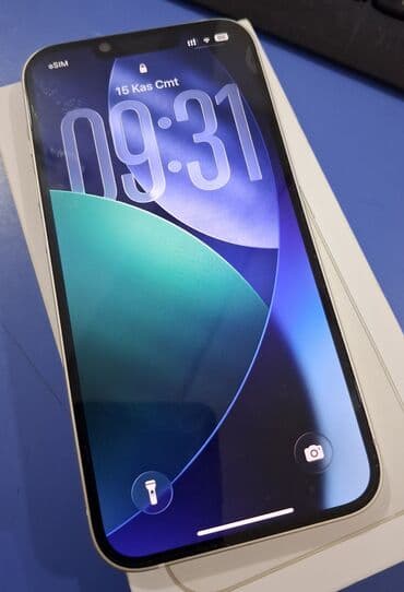 IPhone 13, 128 GB, Ağ, Face ID