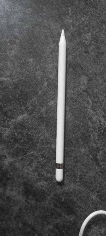 telefon qələmi qiyməti: Orginal Apple pencil 1st generation, ağ rəng. Apple pencil 1-ci nəsil — 1