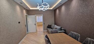 kiraye evler aile ucun: 7ci mikrorayonda. 5/5, orta təmirli bütün əşyaları ilə 2 otaq, YALNIZ — 5