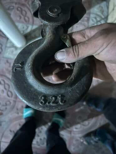 Zəncirli əl talı (chain block) – mexaniki qaldırıcı - Tip: əl ilə