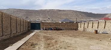 Satılır: hasarlı həyət evi və torpaq sahəsi - Ümumi: daş hasarla tam