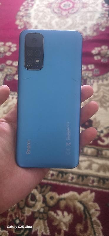 canon foto: Redmi Note 11, 256 GB, rəng - Mavi, Qırıq — 1