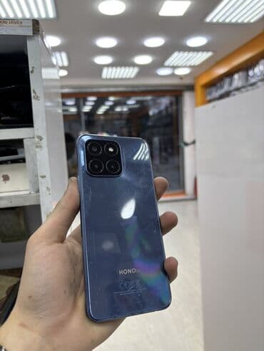 aux kondisioner satisi: Honor X6, rəng - Göy, Barmaq izi — 3