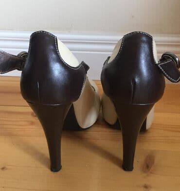 bu слипоны: Размер: 36, цвет - Бежевый, Б/у — 2