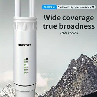 фотоаппарат canon 6d mark 2: Wifi siqnal gücləndirici Wi-Fi AC1200 küçə təkrarlayıcısı, router — 1