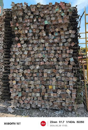 мох: Məhsul: Tikinti üçün metal dayaq başlıqları (qoflu kvadrat lövhəli — 1
