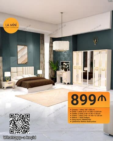 mini dolablar: İkinəfərlik çarpayı, Dolab — 1