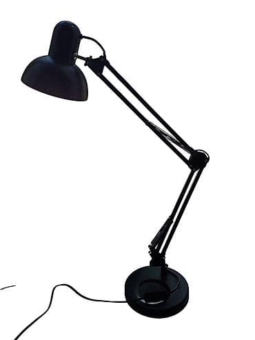 reşmə: Qolmalı masa lampası – qara rəng Masaya bağlanan modelidə mövcuddur - — 1