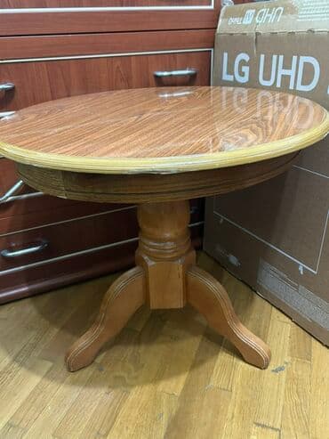 Jurnal masası, Açılmayan, Taxta, Yumru masa lalafo.az -da Jurnal masası, Açılmayan, Taxta, Yumru masa