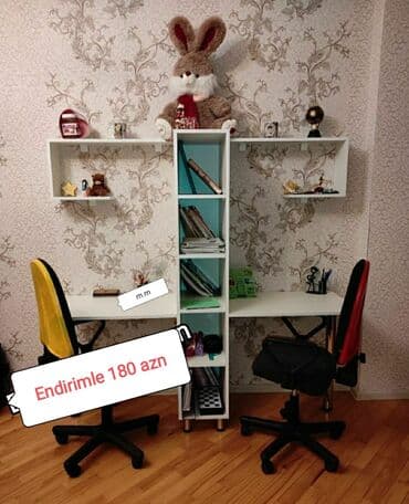 məktəb stolu: Компьютерный стол, Новый, Нераскладной, Ламинат, Прямоугольный стол — 18