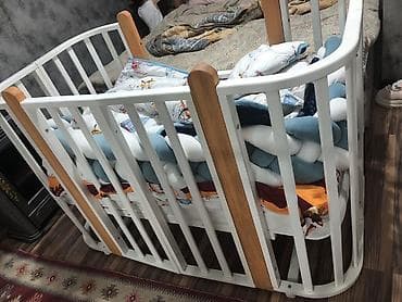 keci sutu: Oğlan və qız üçün, Yeni, Dördbucaq, Beşik, Dəstsiz, Matras ilə, Yellənmə mexanizmsiz — 3